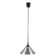 Small Graduated Pendant Light In Silver E27 Small Graduated Pendant Light In Silver E27